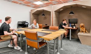 Create Business Hub - Brentwood Office Space For Rent - hot desk area